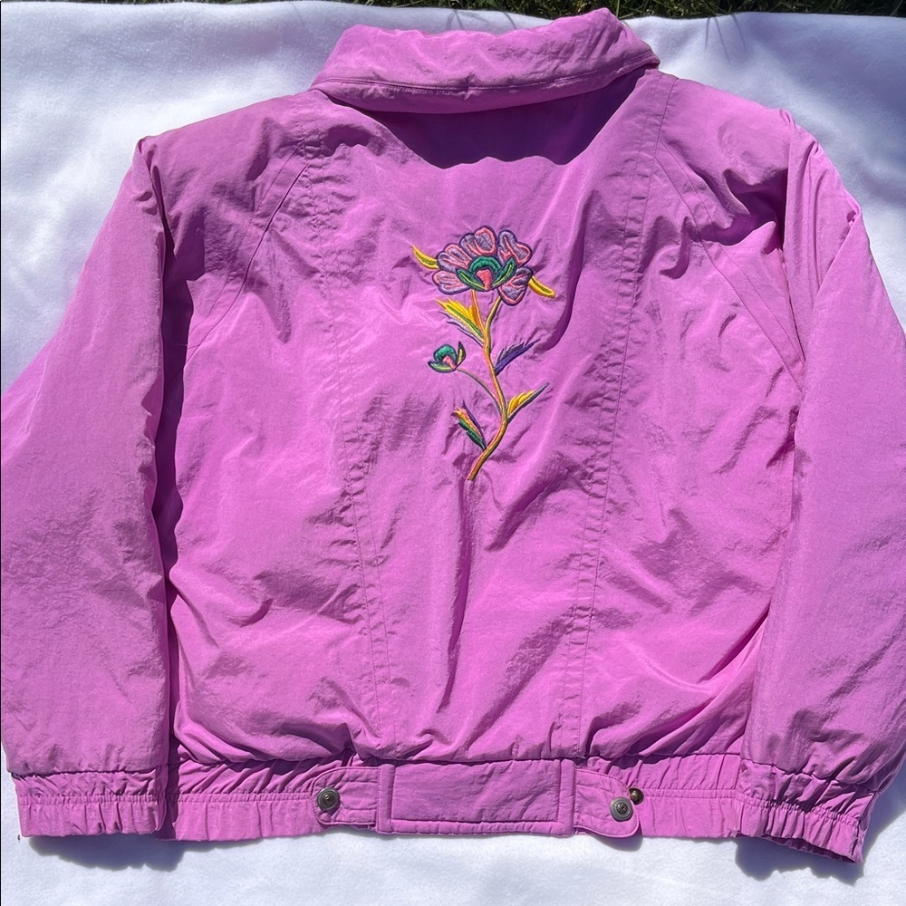 Purple Jacket with Embroidered Details - Picture 4 of 5